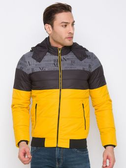 Being Human - Men Grey Colorblock Jacket