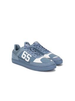 United Colors of Benetton - Men PU Colorblocked Sneakers - Blue