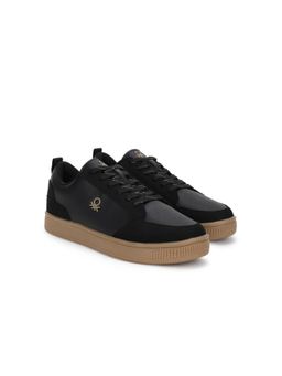 United Colors of Benetton - Men PU Sneakers - Black