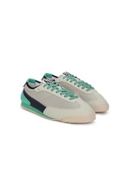 United Colors of Benetton - Men PU Mesh Colorblocked Sneakers - Multi-Color