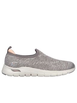 SKECHERS - Women ARCH FIT VISTA Black Casual Snekaers Slip On