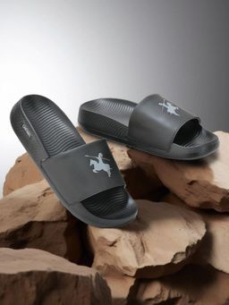 Cantabil - Casual Sliders for Men - Black