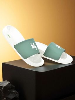 Cantabil - Casual Sliders for Men - White