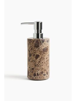 H&M - Brown Marble Soap Dispenser