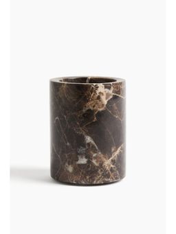 H&M - Brown Marble Toothbrush Mug