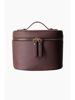H&M - Brown Boxy Wash Bag