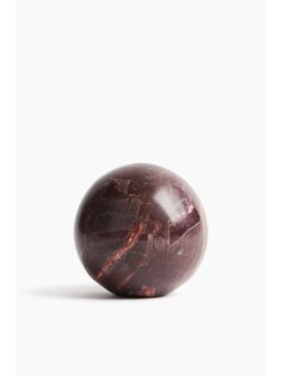 H&M - Red Spherical Marble Sculpture