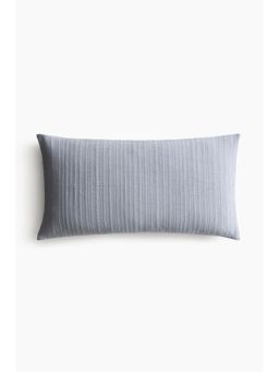 H&M - Blue Quilted Cotton Cushion Cover