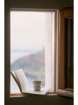 H&M - White 2-Pack Textured Stoneware Espresso Cups
