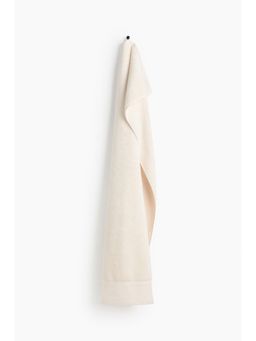 H&M - White Cotton Terry Bath Towel