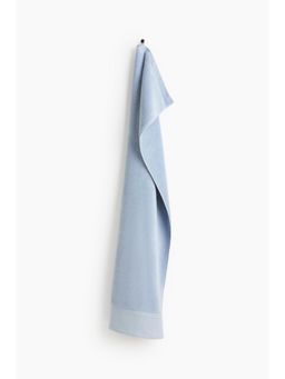 H&M - Blue Cotton Terry Bath Towel