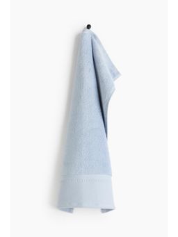 H&M - Blue Cotton Terry Hand Towel