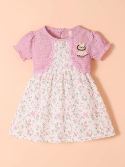 Hopscotch - Floral Layer Style Dress