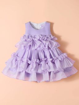Hopscotch - Cascading Ruffle Party Dress