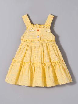 Hopscotch - Gingham Grid Casual Dress