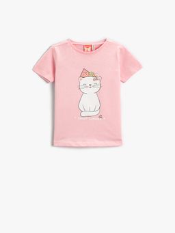 Koton - Girls Pink T-shirt