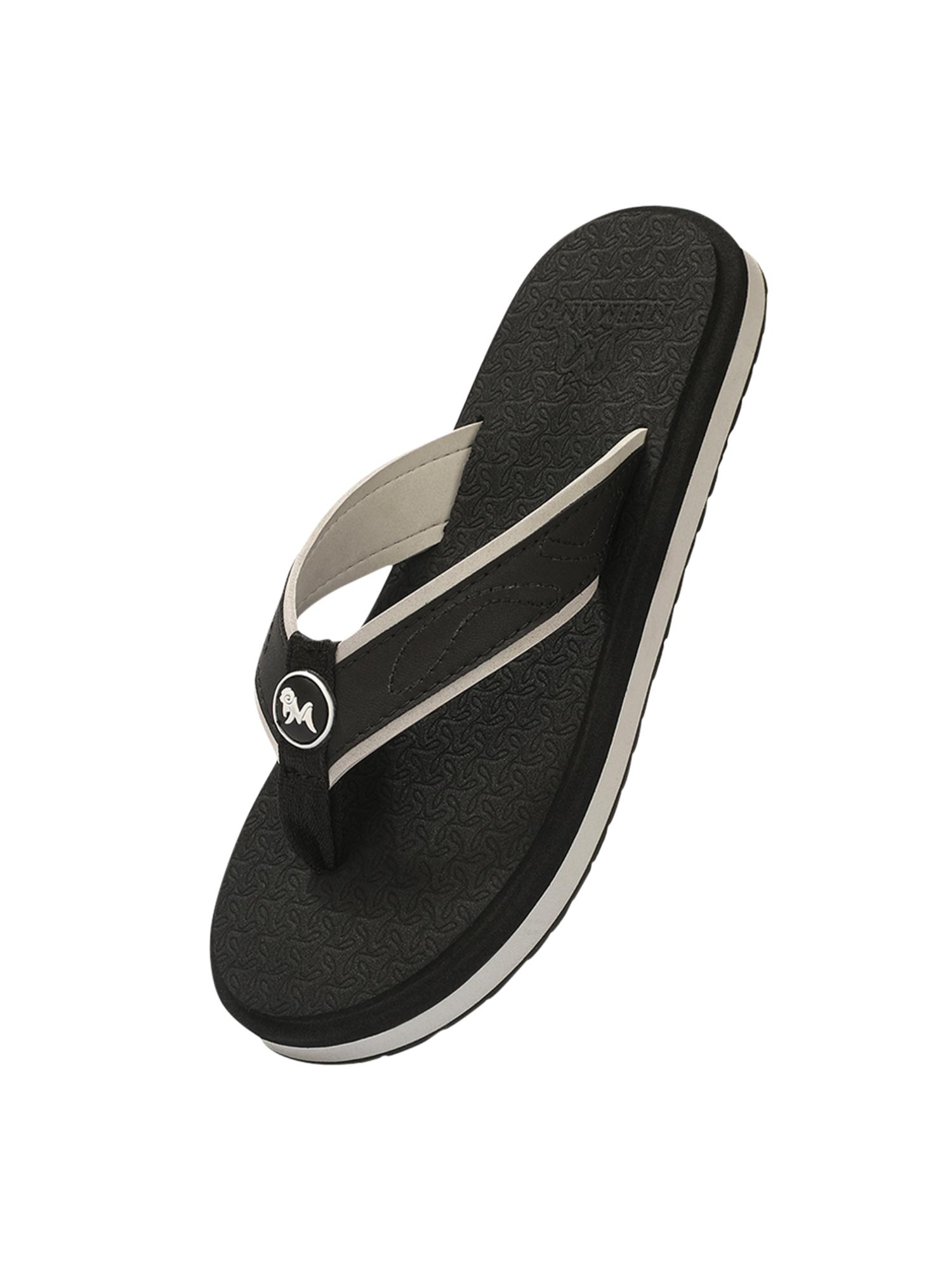 Eco Fluffy 2.0 othro Flipflops for men-Black