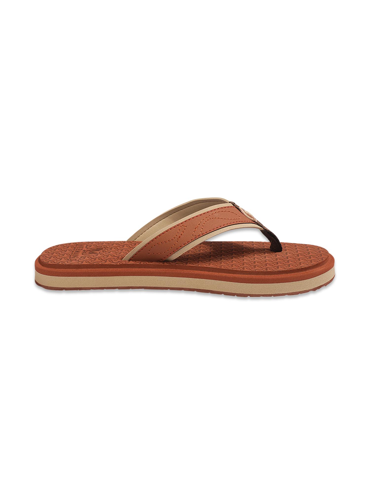 Eco Fluffy 2.0 othro Flipflops for men-Rust