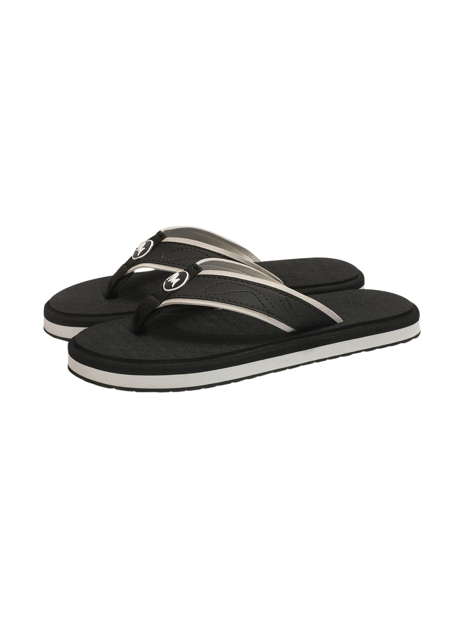 Eco Fluffy 2.0 othro Flipflops for Women-Black