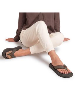 Neeman's - Eco Fluffy 2.0 othro Flipflops for Women-Grey