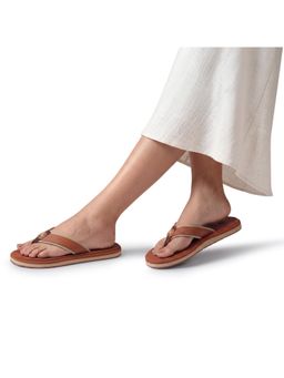 Neeman's - Eco Fluffy 2.0 othro Flipflops for Women-Rust