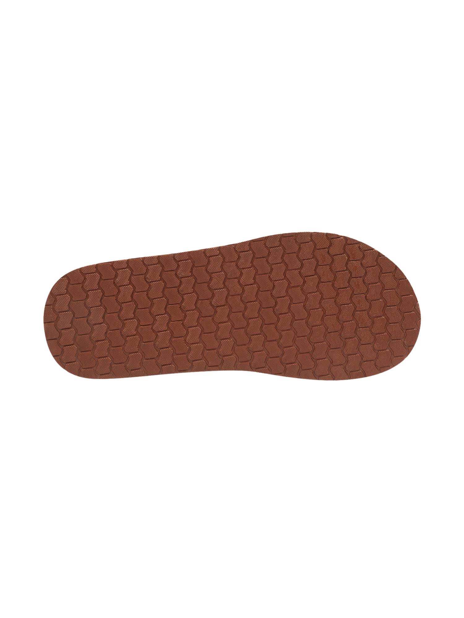 Eco Fluffy 2.0 othro Flipflops for Women-Rust