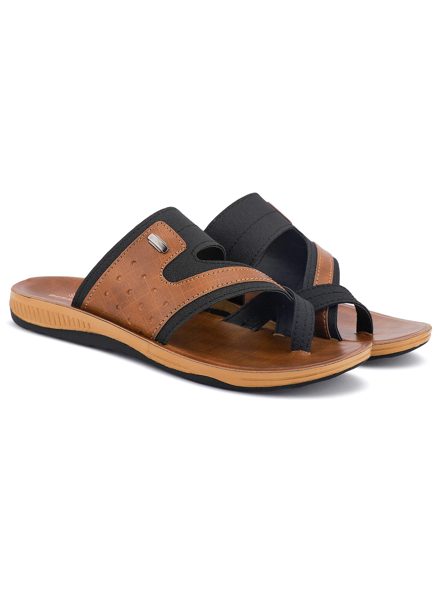 Extra Soft Classic Casual with Ultra Soft Sandals for Mens-Black