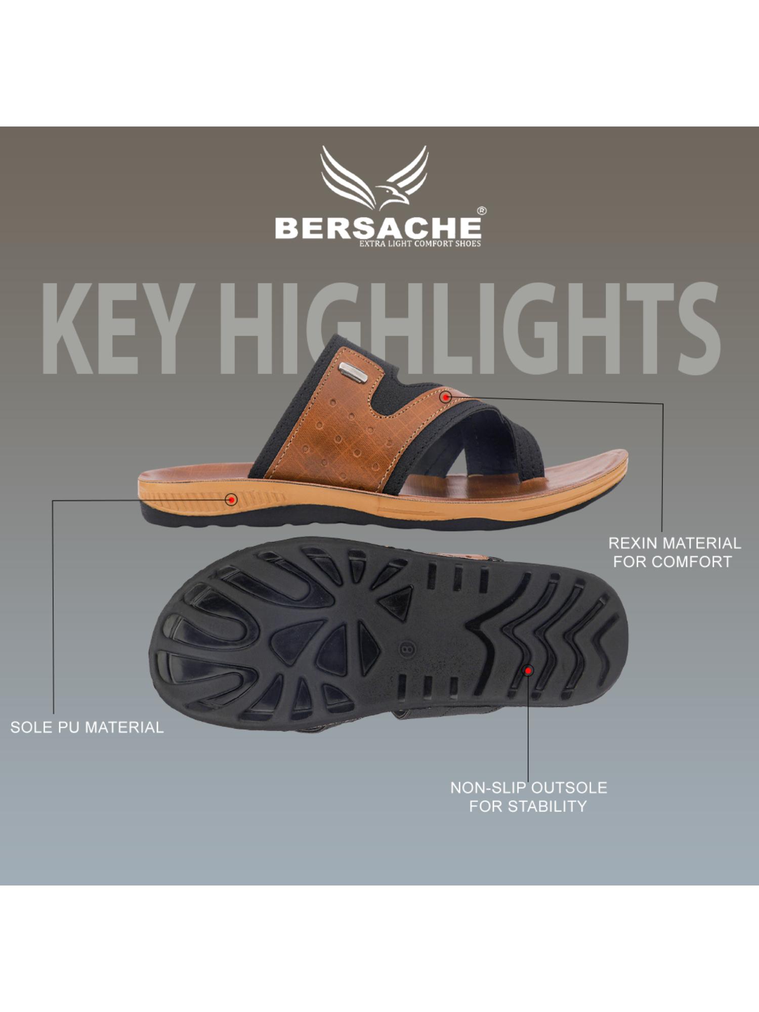 Extra Soft Classic Casual with Ultra Soft Sandals for Mens-Black