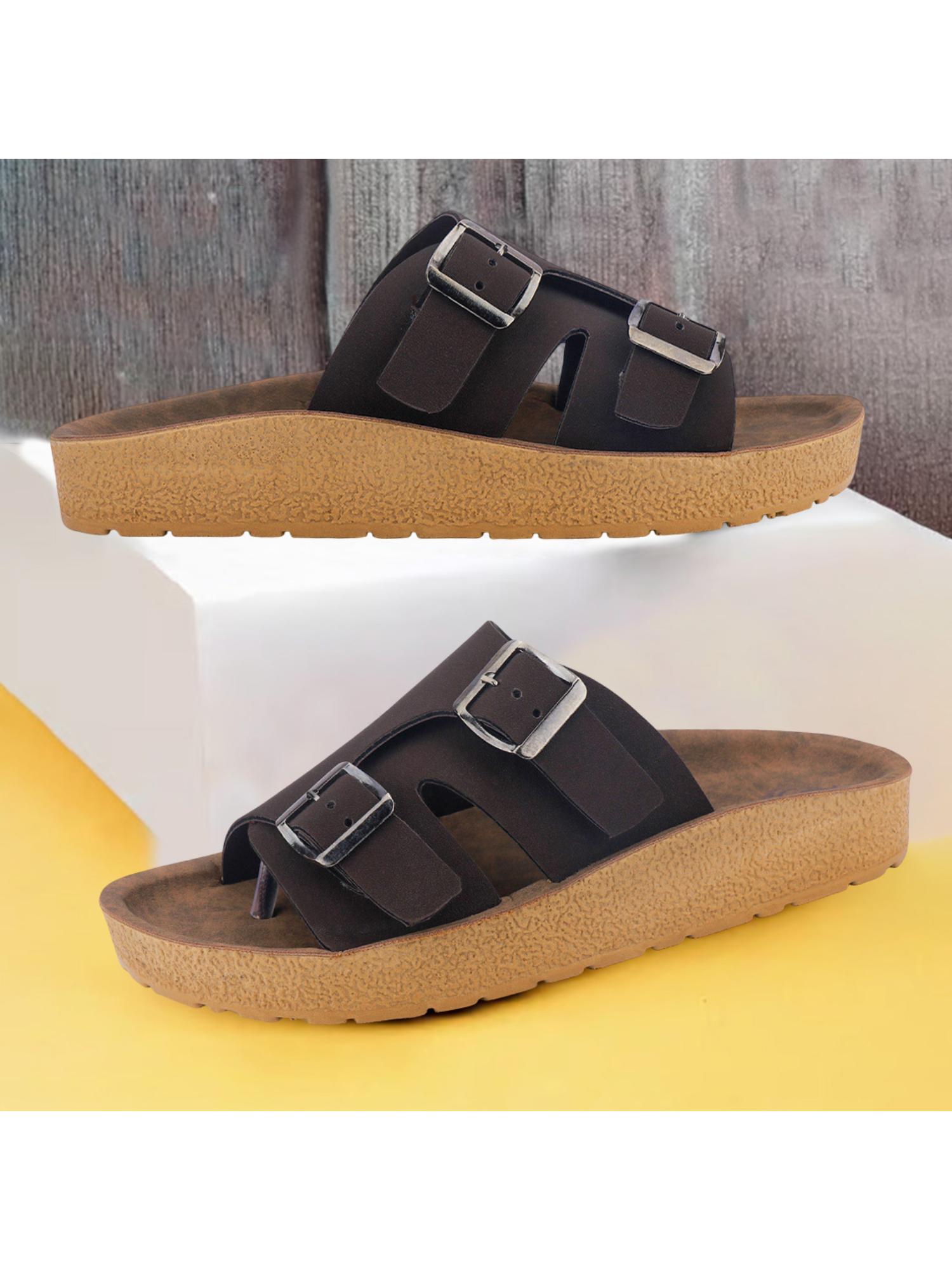 Extra Soft Classic Casual with Ultra Soft Sandals for Mens-Black