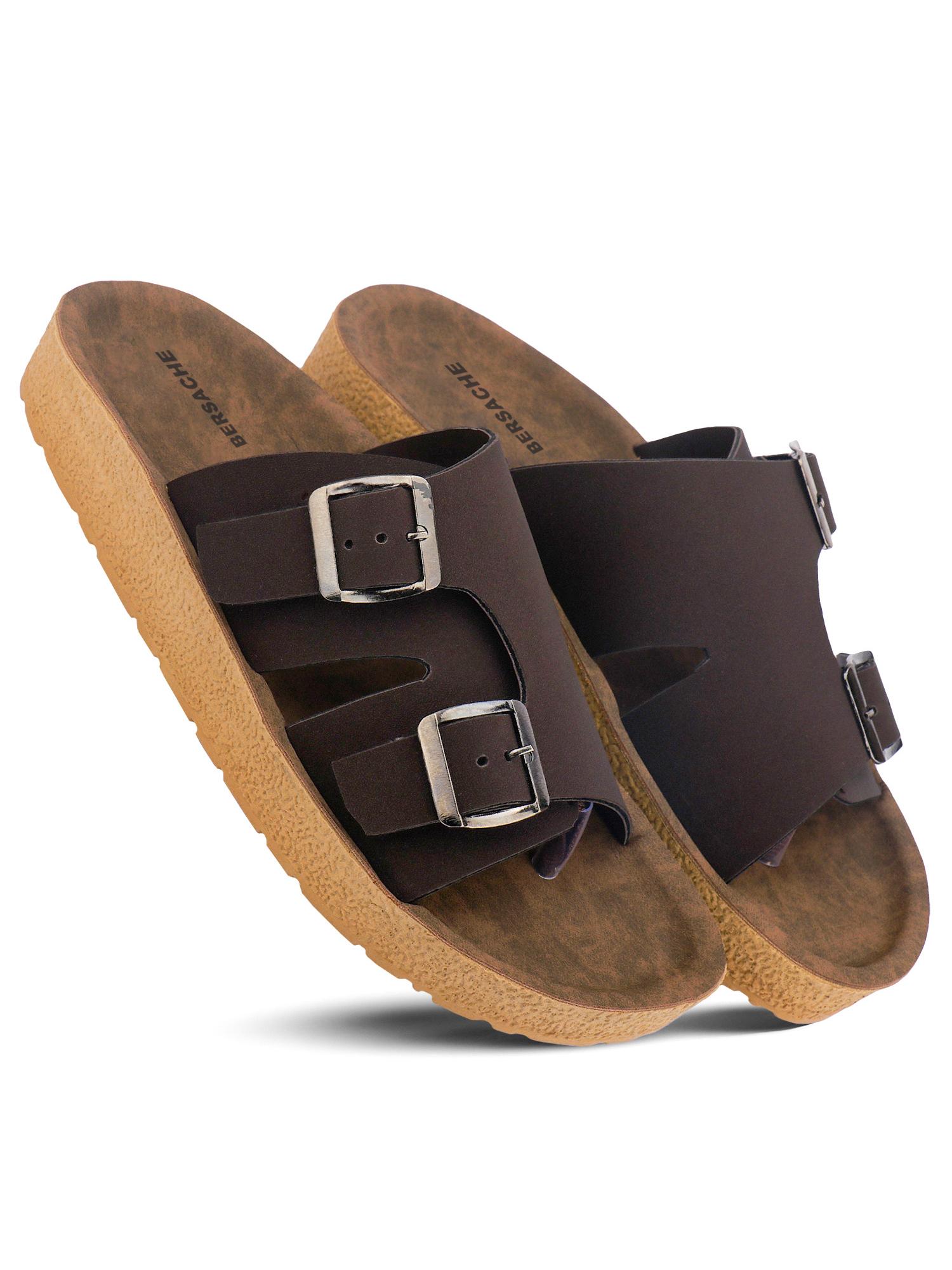 Extra Soft Classic Casual with Ultra Soft Sandals for Mens-Black