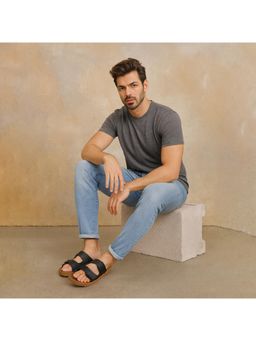 BERSACHE - Extra Soft Classic Casual Sandals for Mens-Black