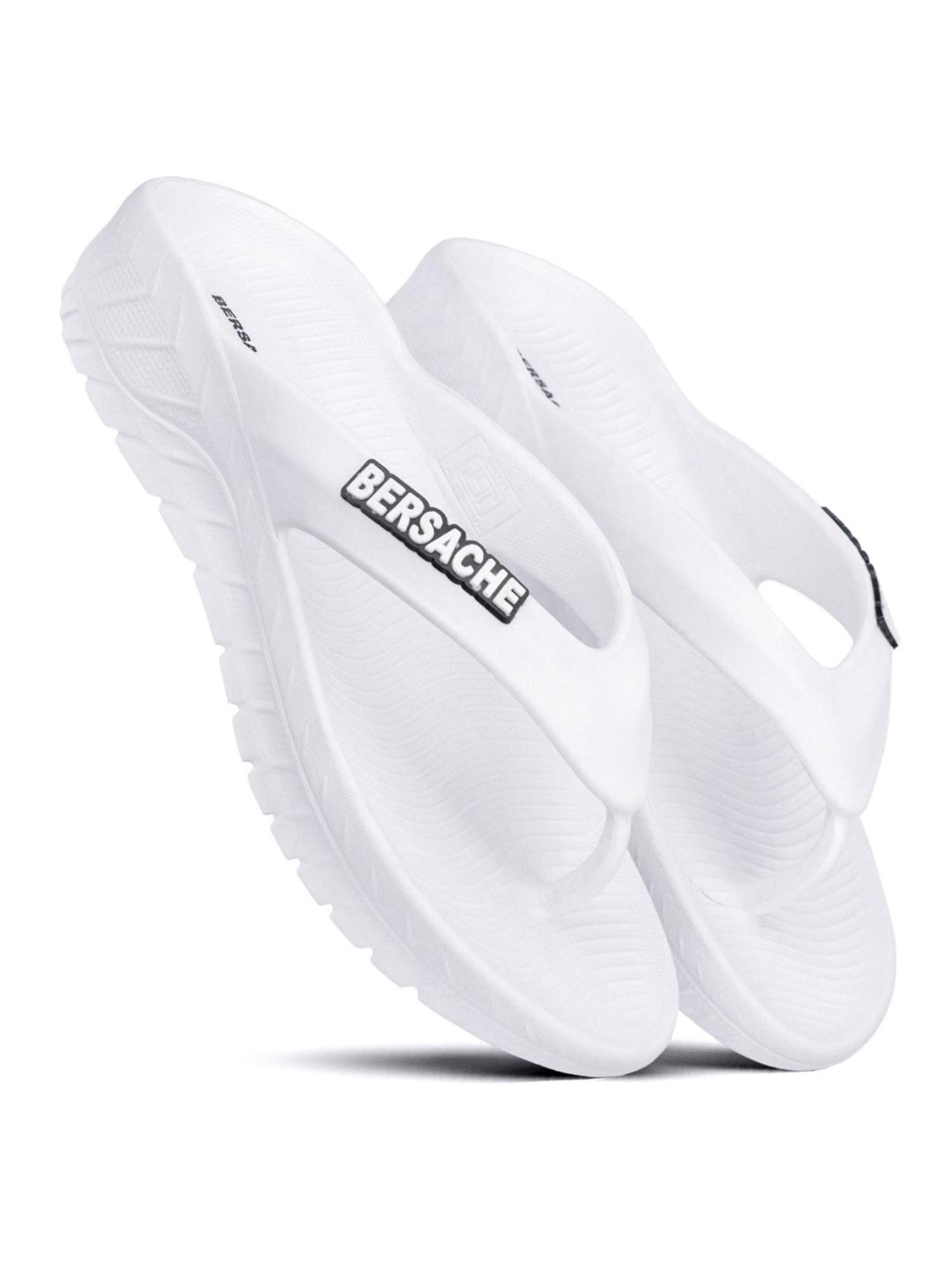 Extra Soft Classic Casual with Ultra Soft Flipflops for Mens-White