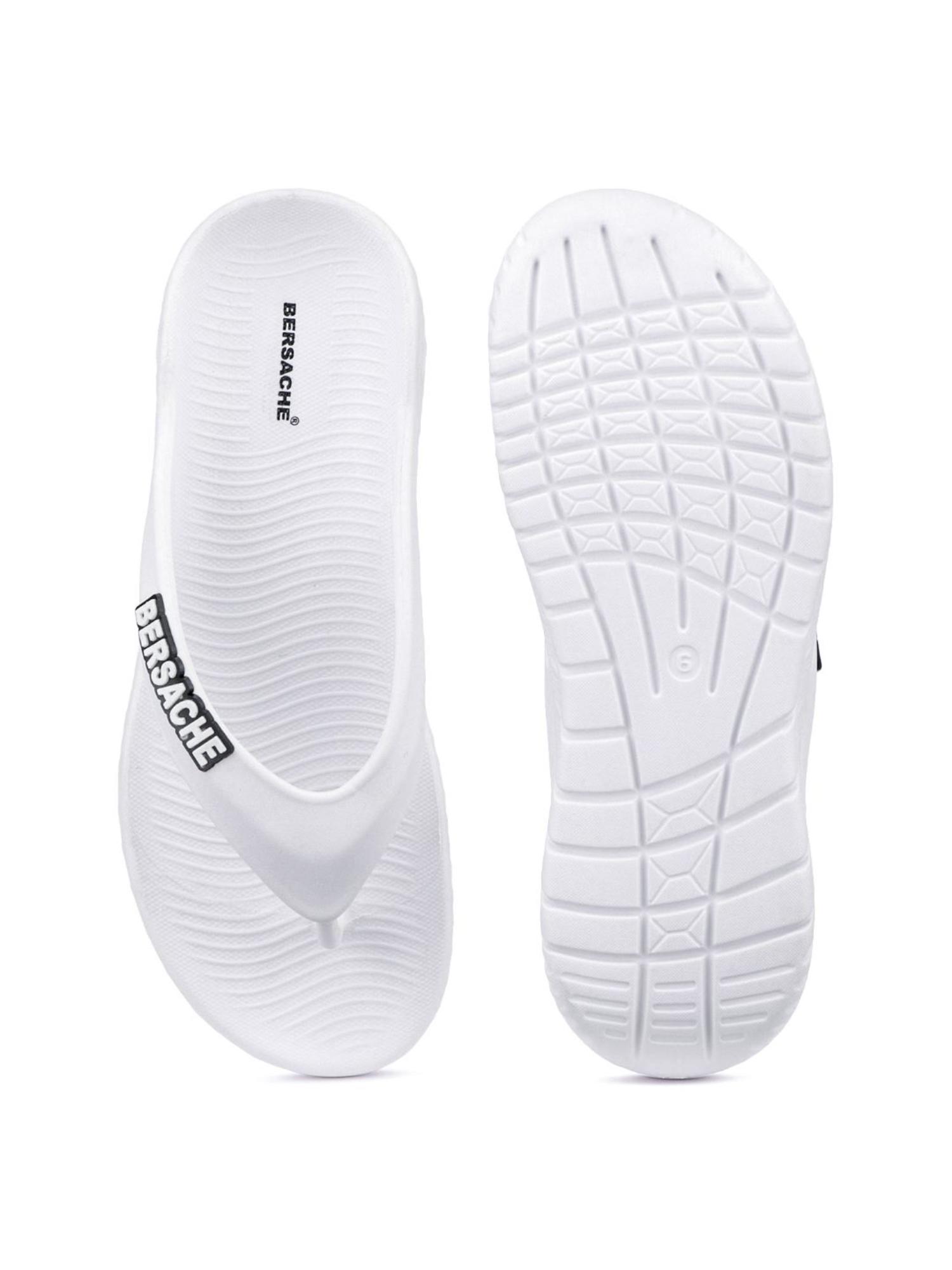 Extra Soft Classic Casual with Ultra Soft Flipflops for Mens-White