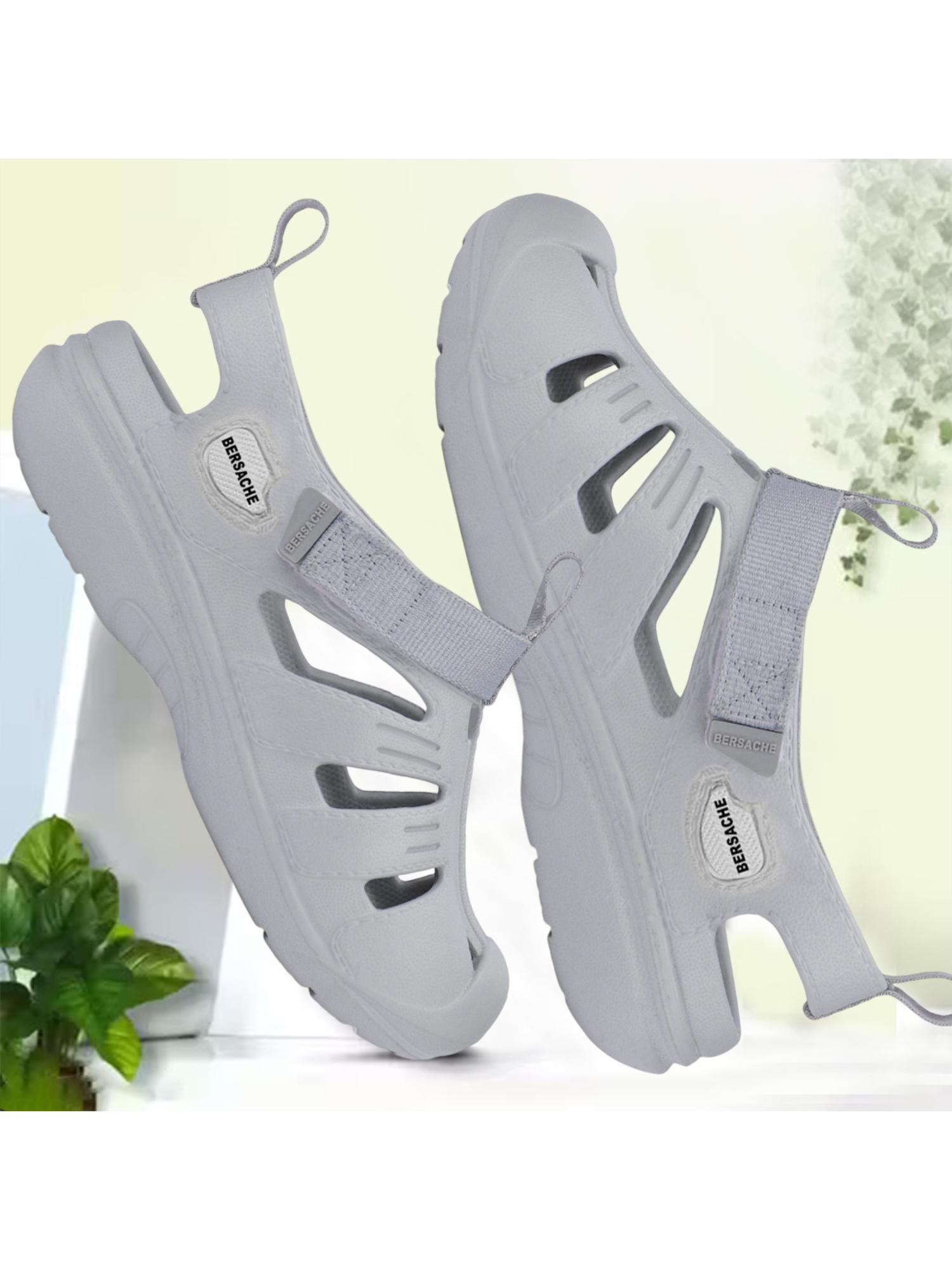 Extra Soft Classic Casual with Ultra Soft Sandals for Mens-Grey