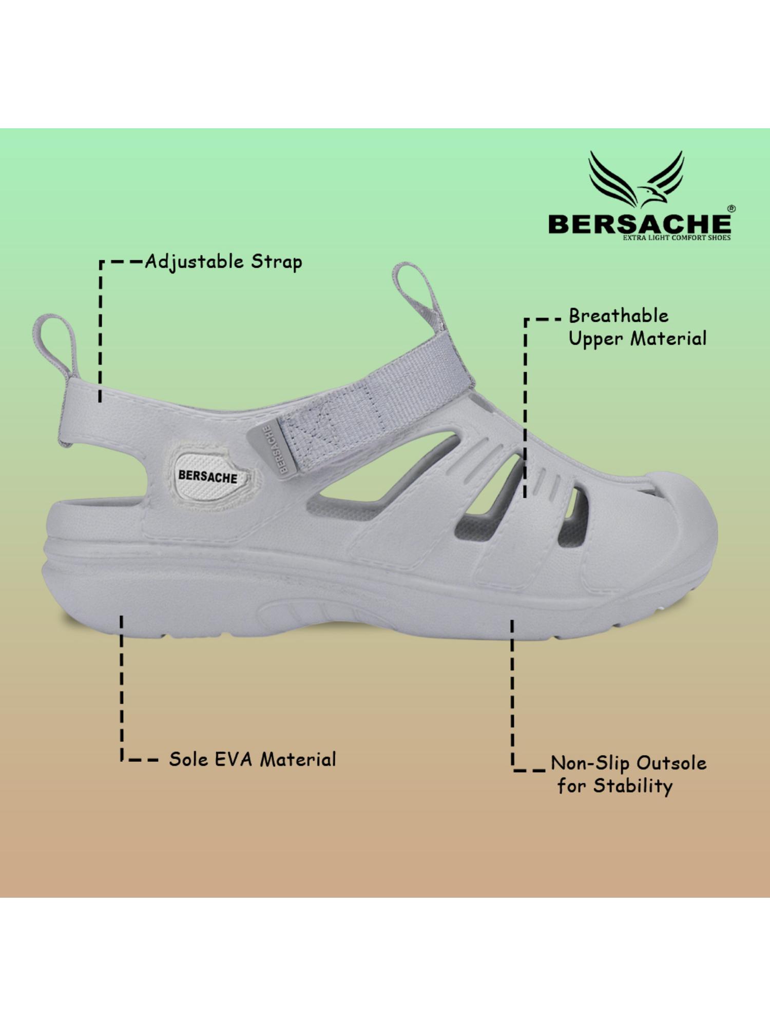 Extra Soft Classic Casual with Ultra Soft Sandals for Mens-Grey