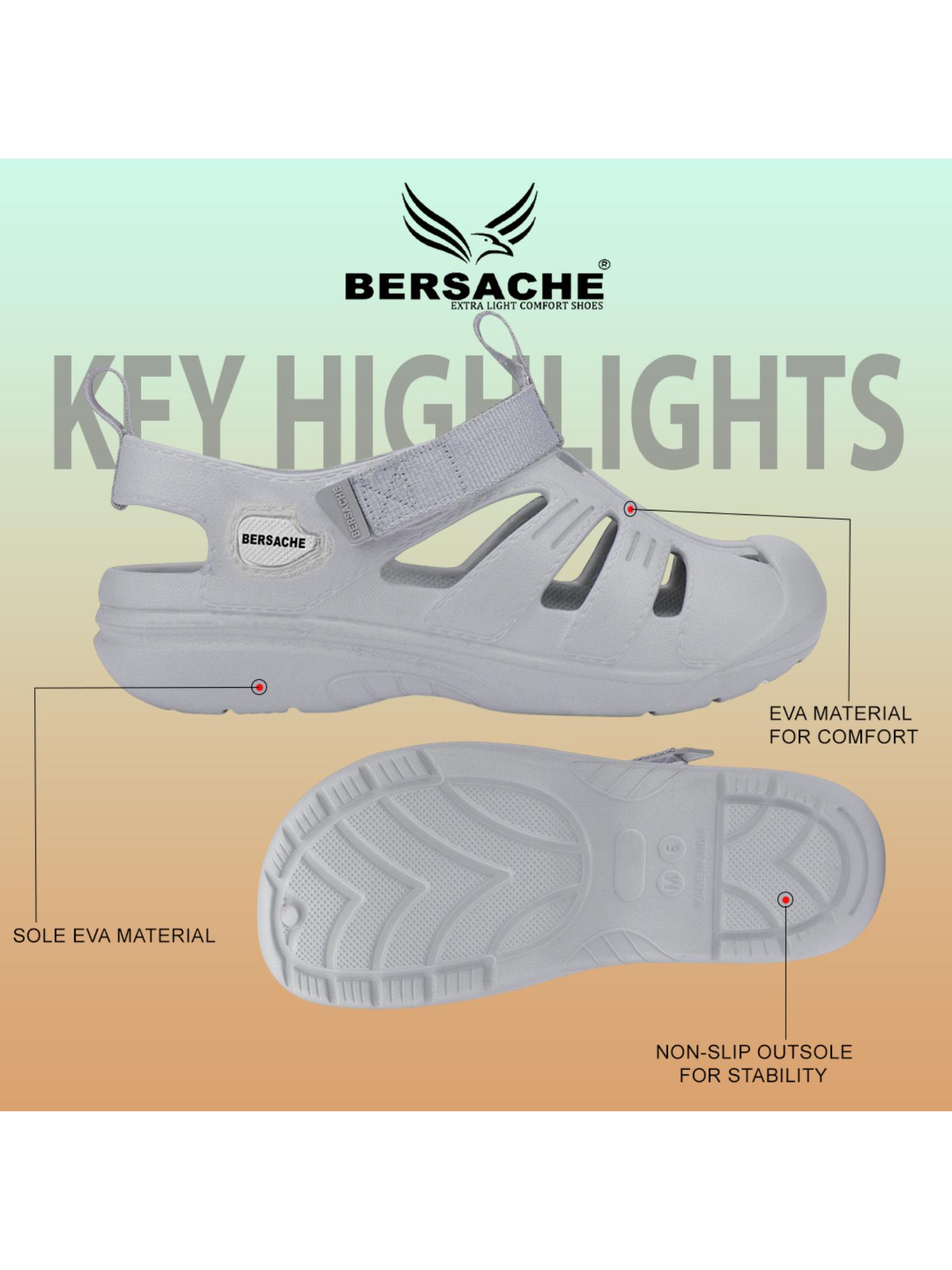Extra Soft Classic Casual with Ultra Soft Sandals for Mens-Grey