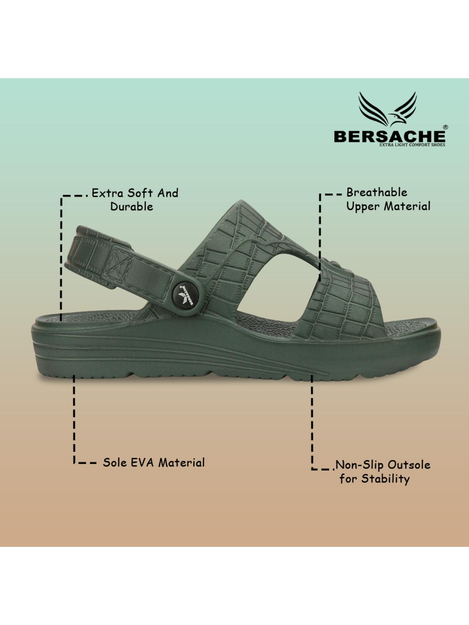 Extra Soft Classic Casual with Ultra Soft Sandals for Mens-Green