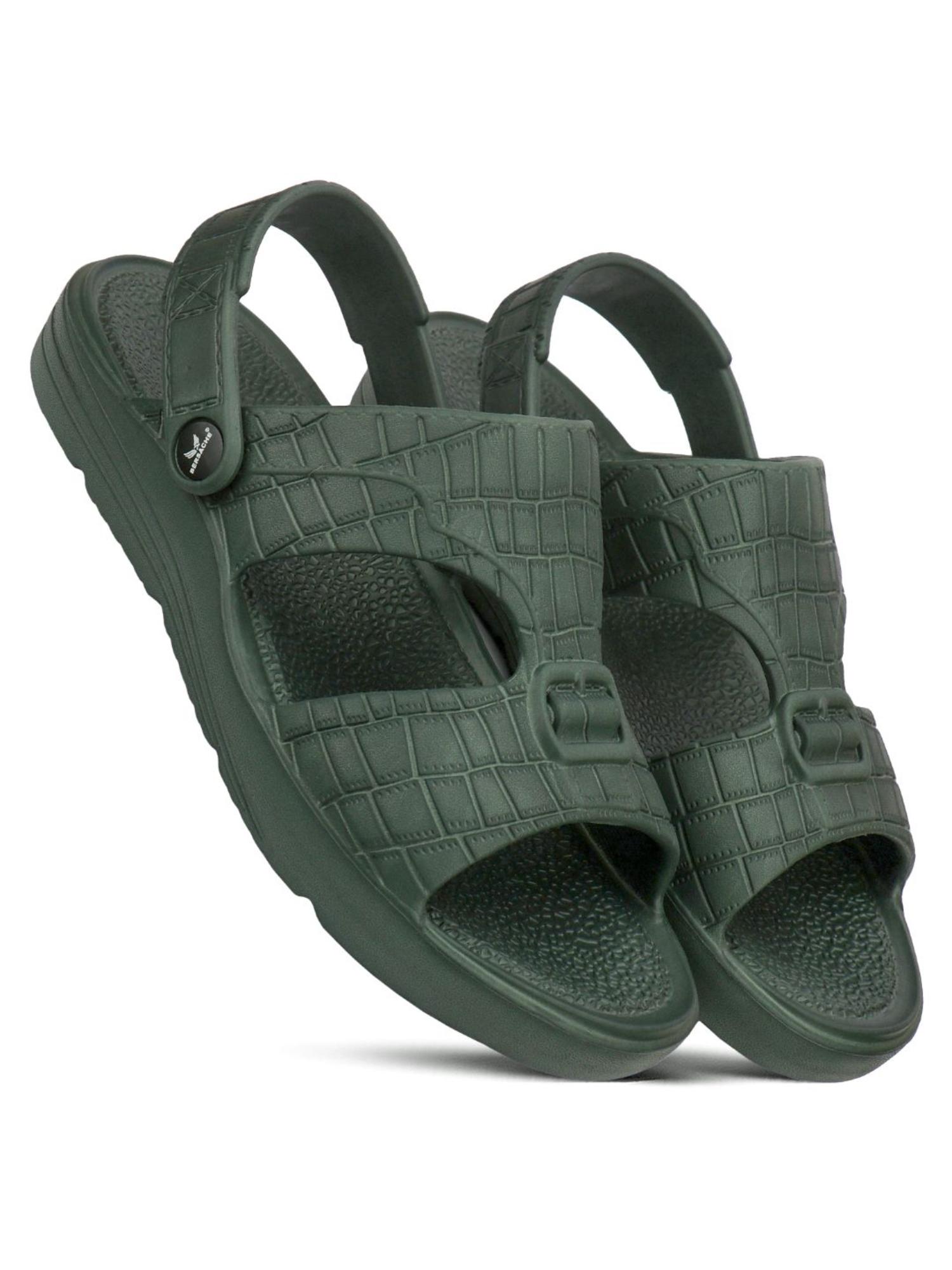 Extra Soft Classic Casual with Ultra Soft Sandals for Mens-Green