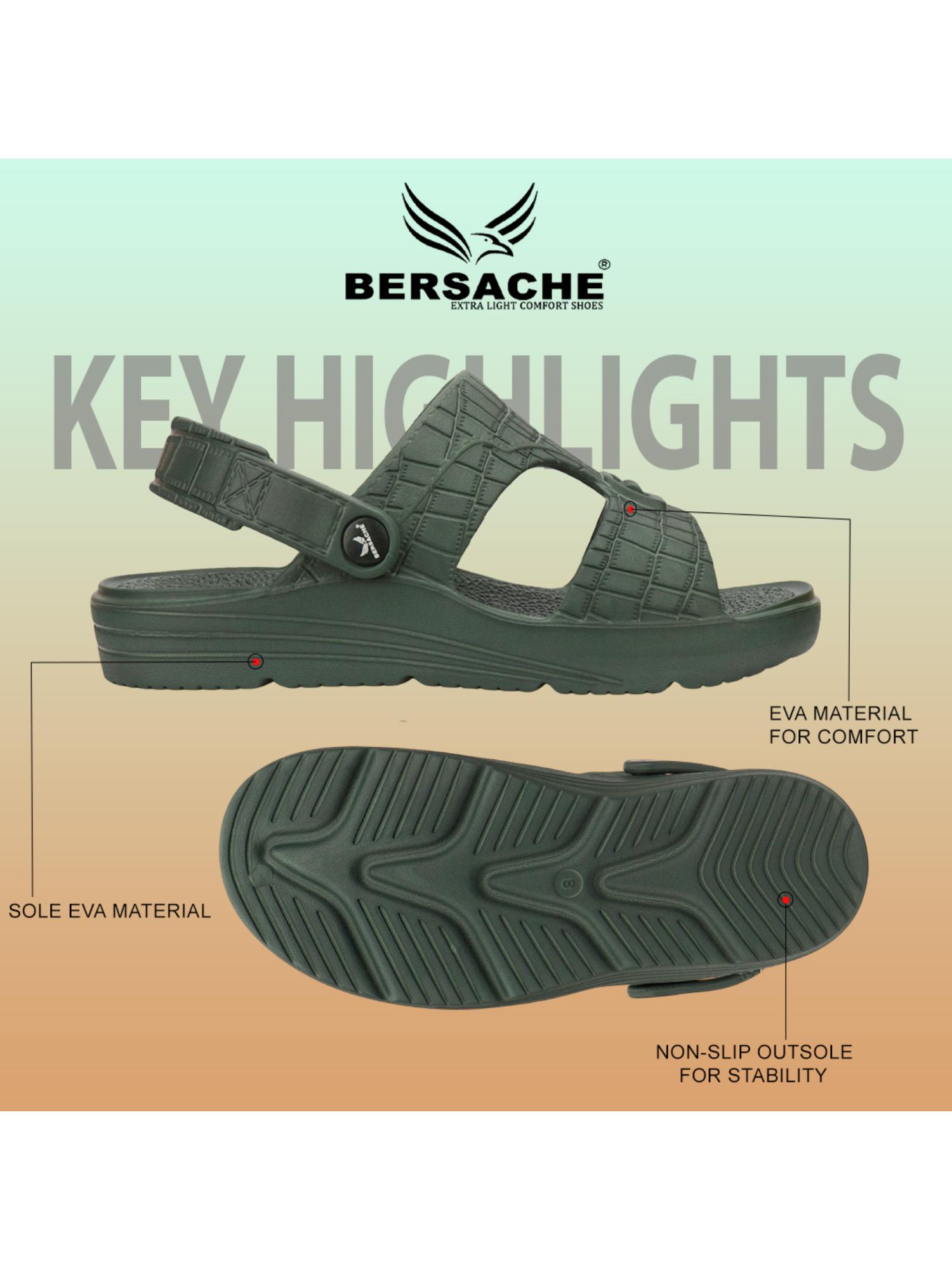Extra Soft Classic Casual with Ultra Soft Sandals for Mens-Green