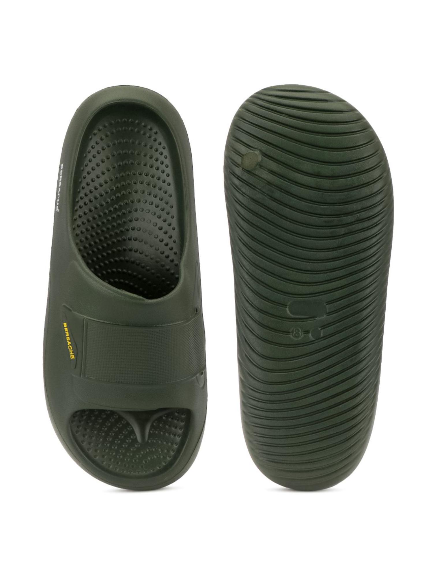 Extra Soft Classic Casual with Ultra Soft Sliders for Mens-Green