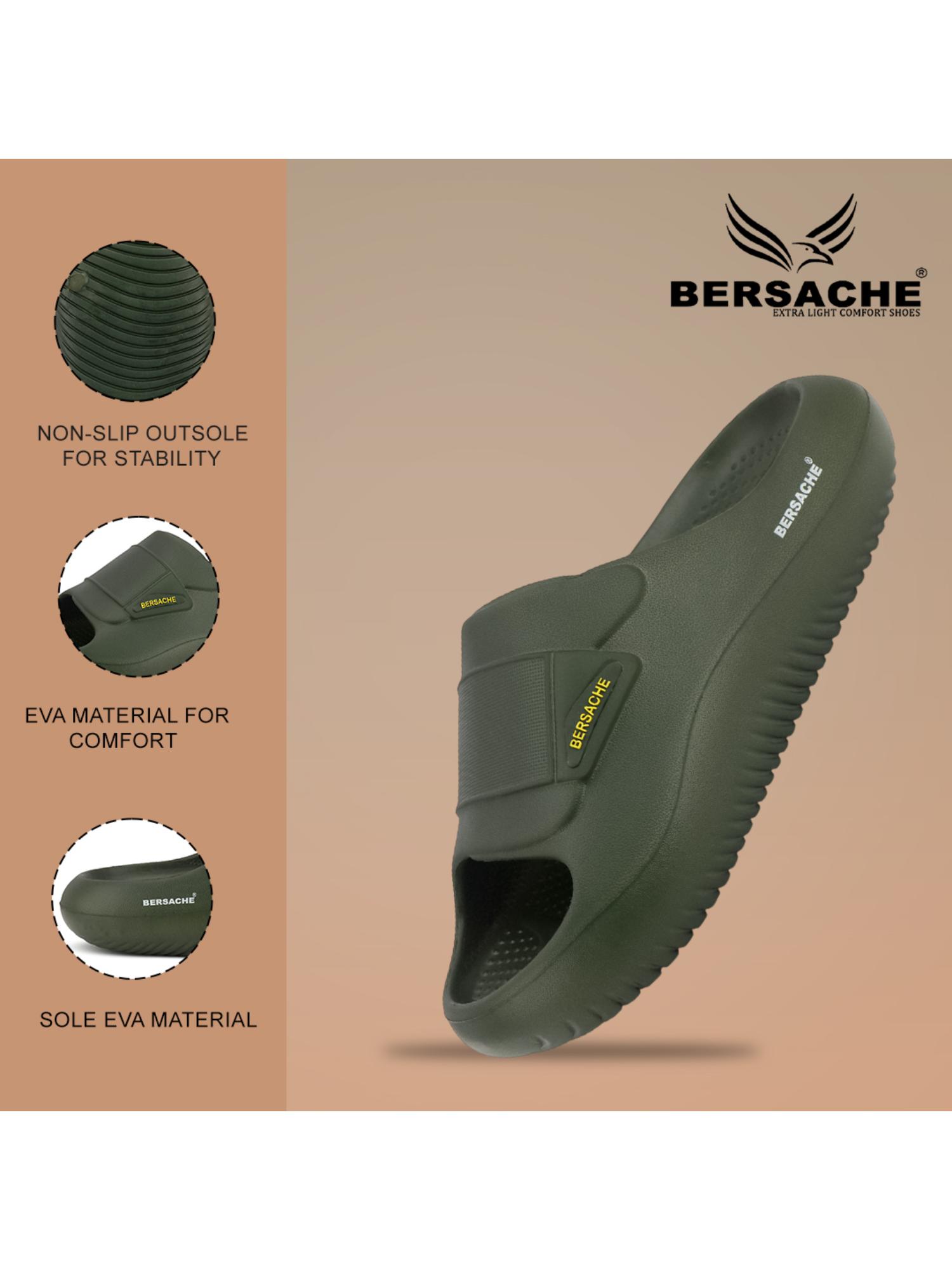 Extra Soft Classic Casual with Ultra Soft Sliders for Mens-Green