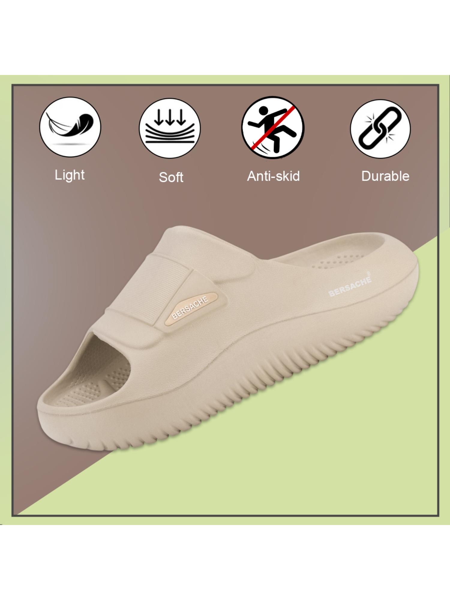 Extra Soft Classic Casual with Ultra Soft Sliders for Mens-Beige
