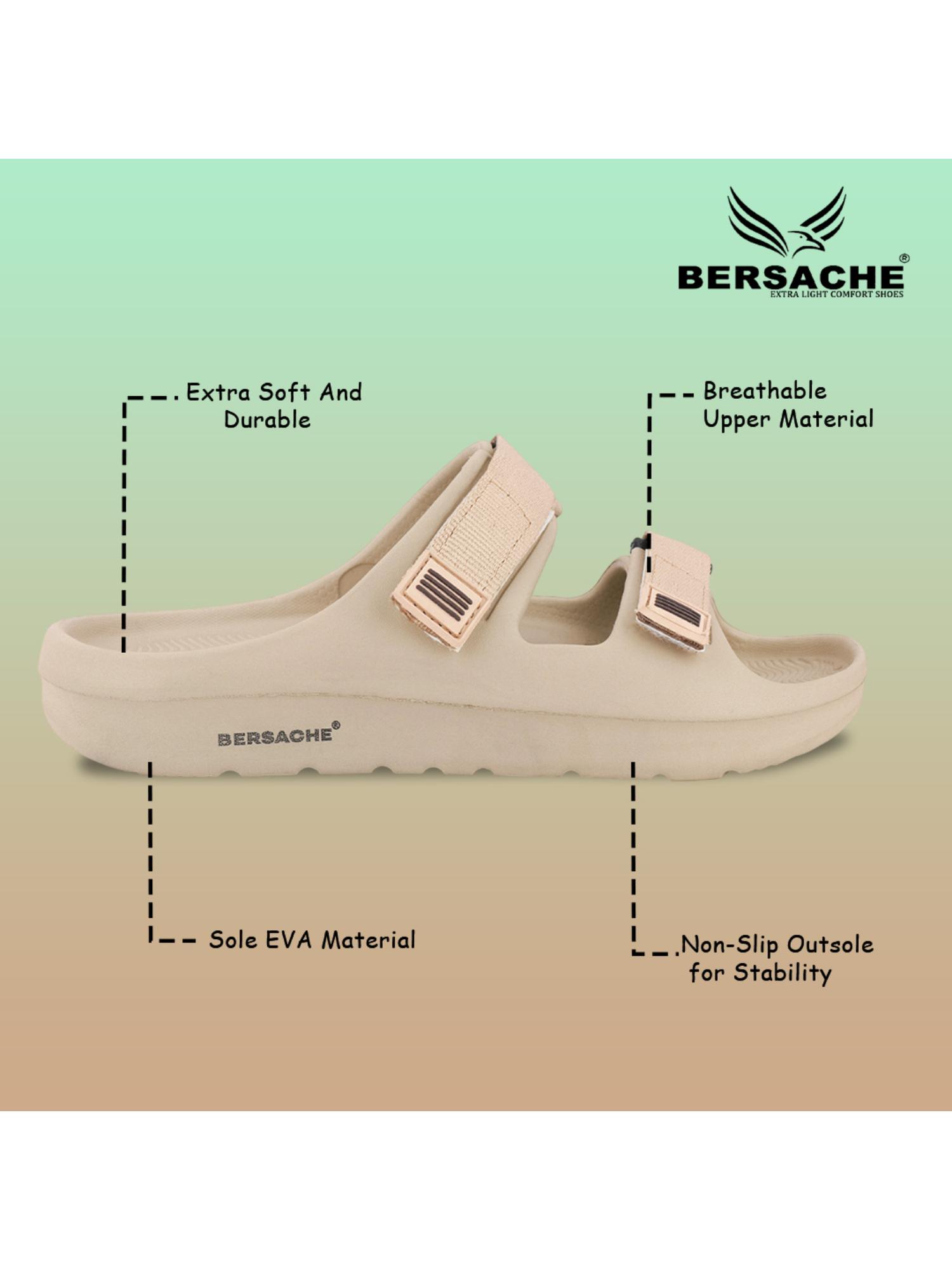 Extra Soft Classic Casual with Ultra Soft Sandals for Mens-Beige