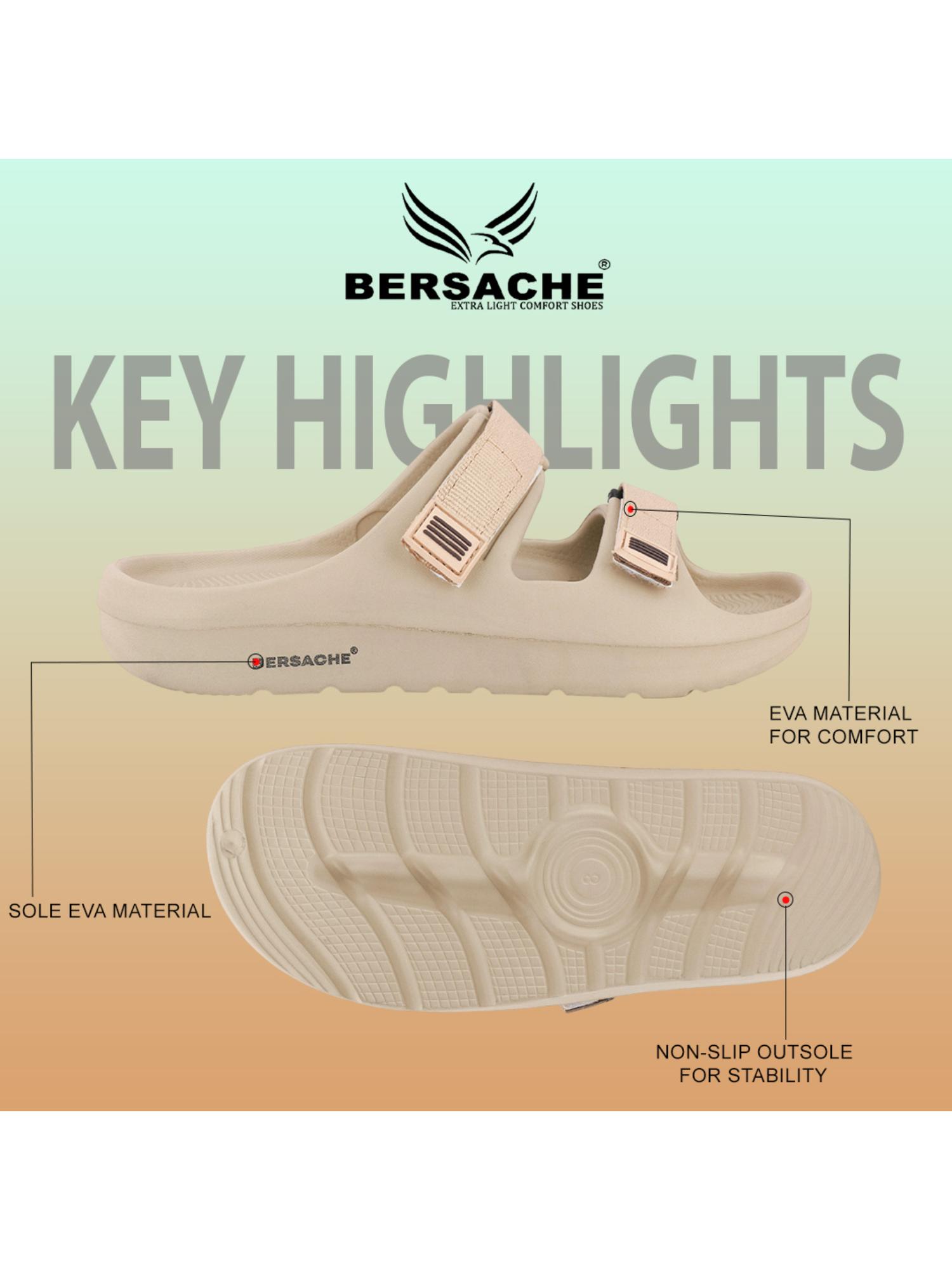 Extra Soft Classic Casual with Ultra Soft Sandals for Mens-Beige