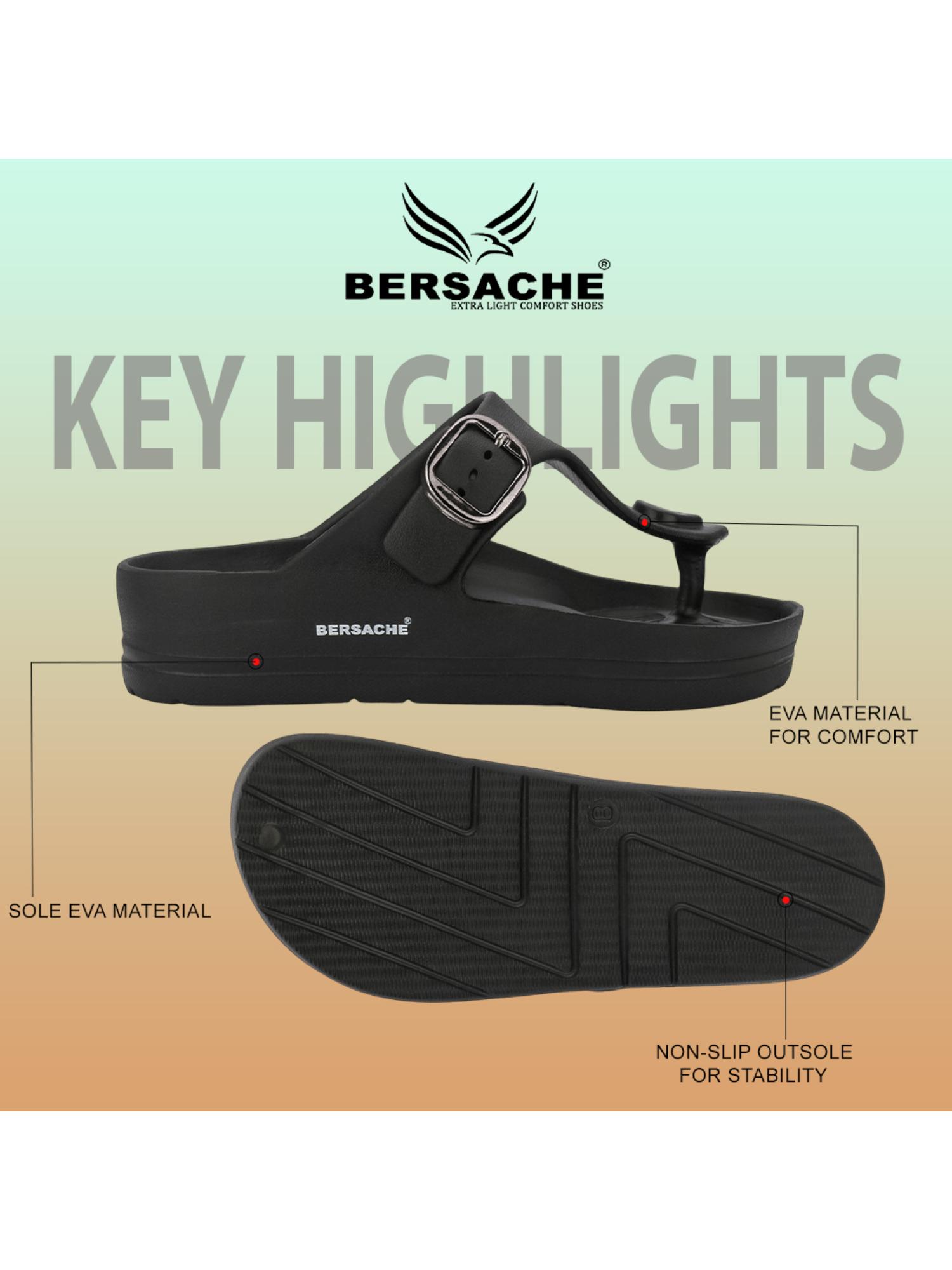 Extra Soft Classic Casual with Ultra Soft Sandals for Mens-Black