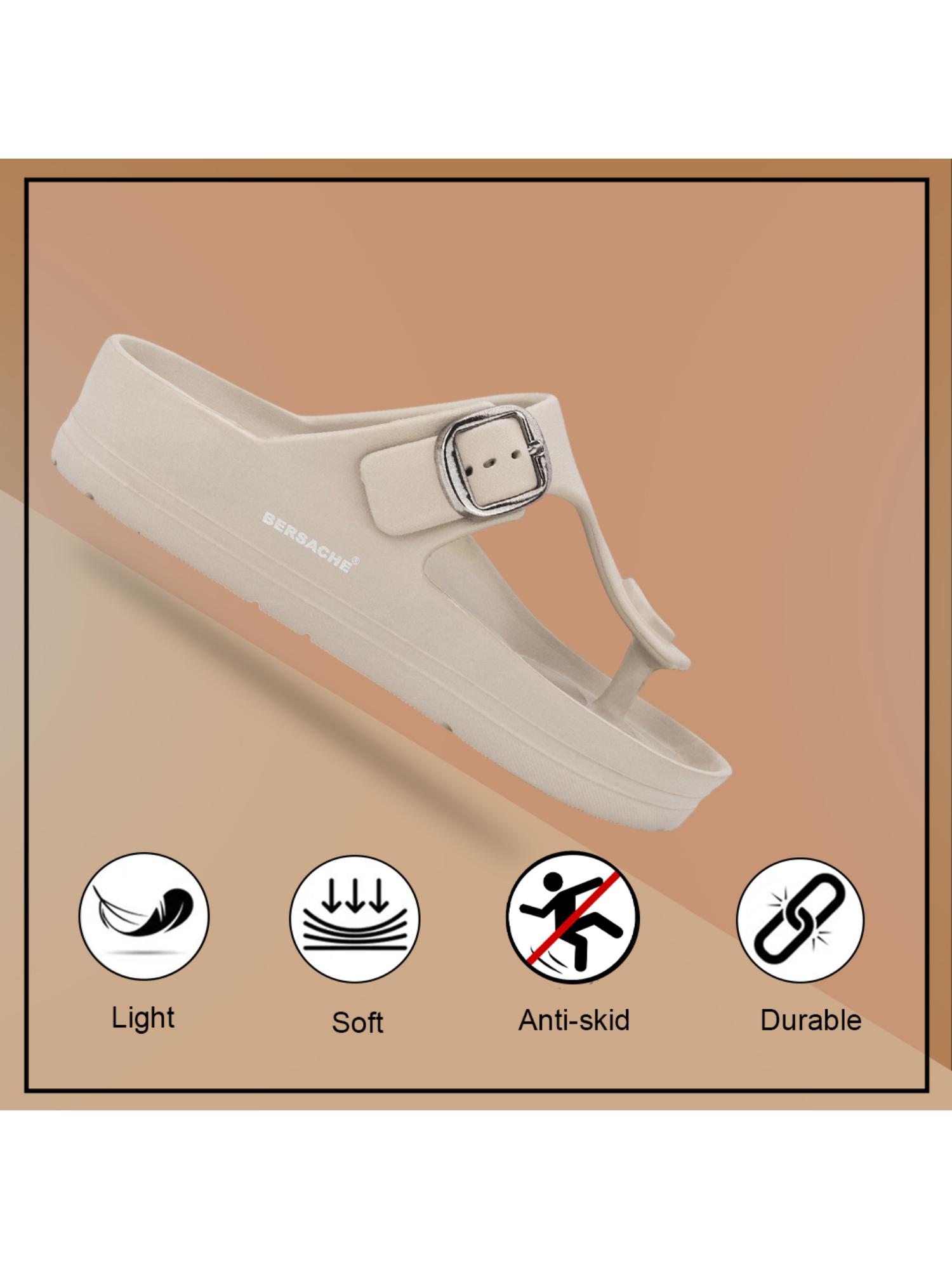 Extra Soft Classic Casual with Ultra Soft Sandals for Mens-Beige
