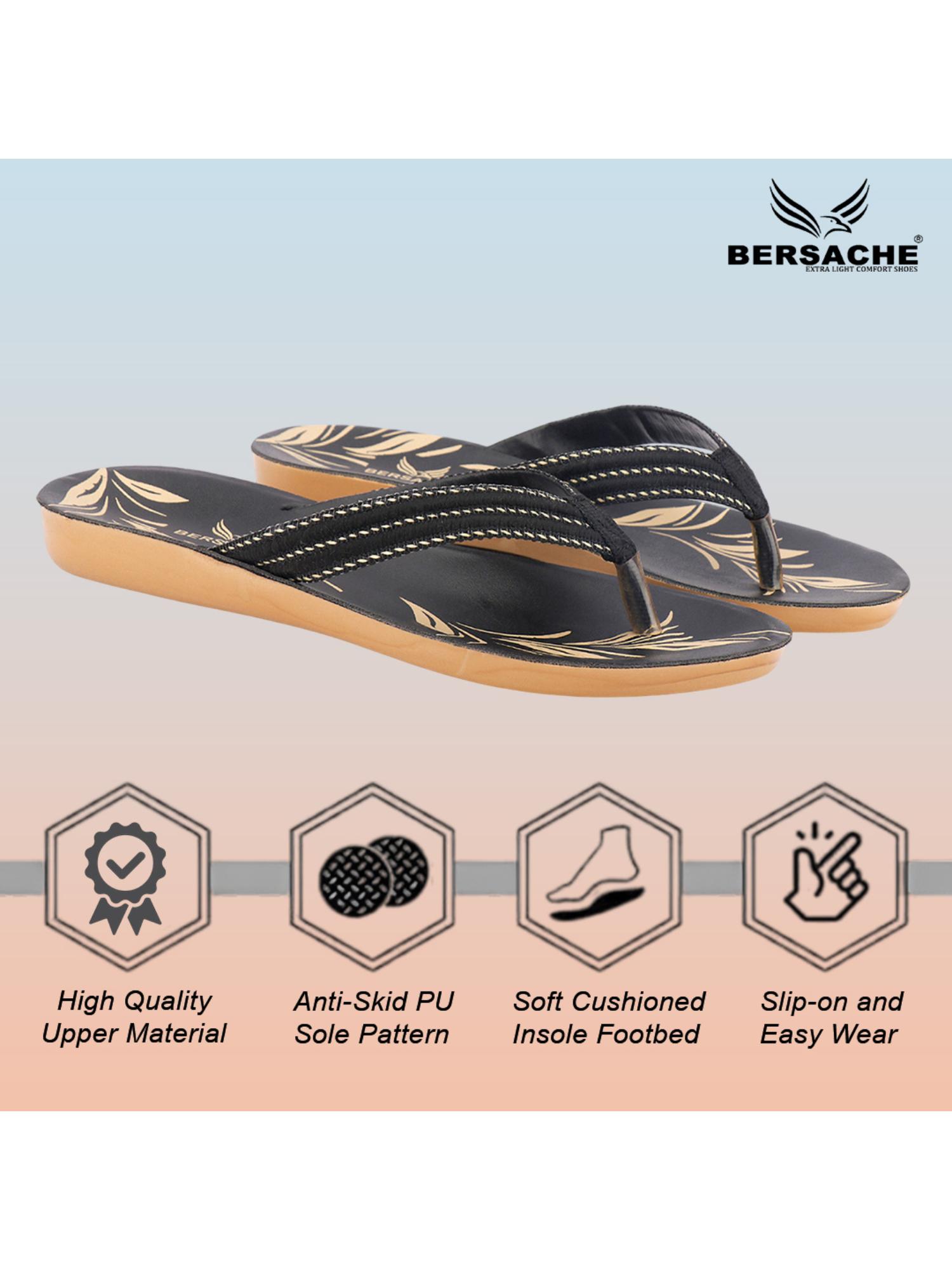 Extra Soft Classic Casual with Ultra Soft Black Flipflop for Womens