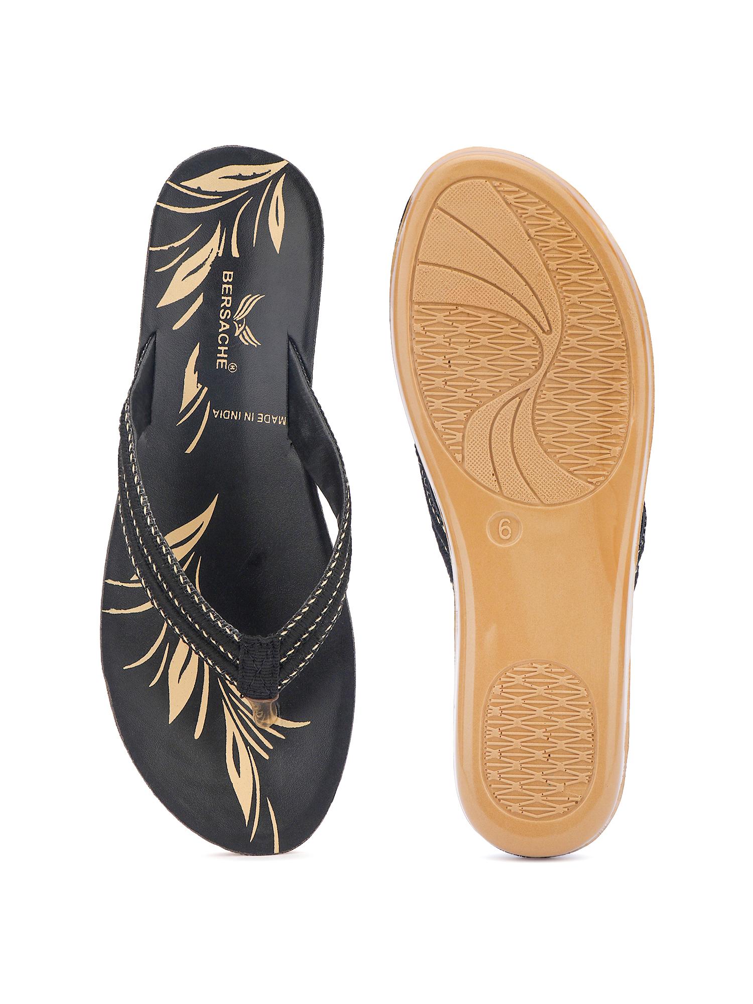 Extra Soft Classic Casual with Ultra Soft Black Flipflop for Womens