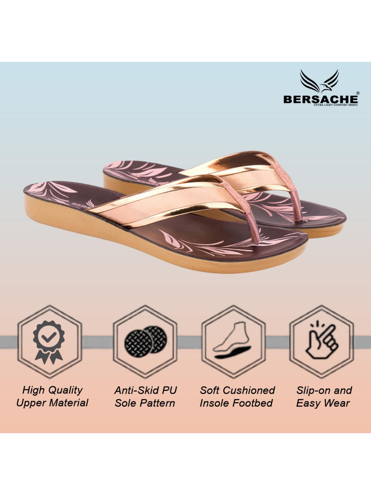 Extra Soft Classic Casual with Ultra Soft Pink Flipflop for Womens