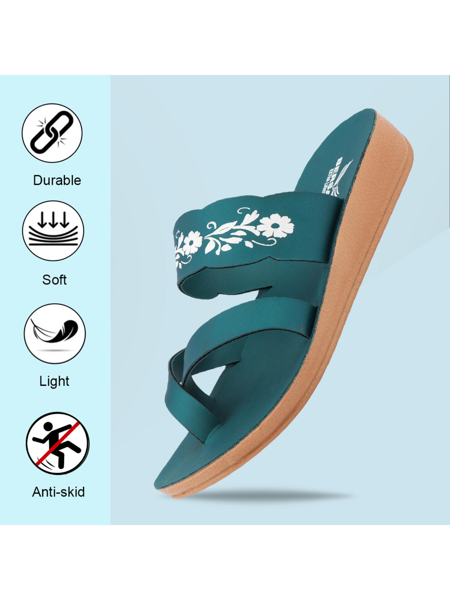 Extra Soft Classic Casual with Ultra Soft Green Sandals for Womens